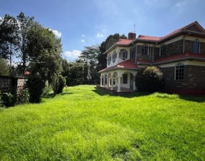 5 Bedroom House Plus DSQ For Rent in Runda